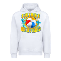 White Sunshine on my mind Urban Hoodie - FaDigitalArtStudio