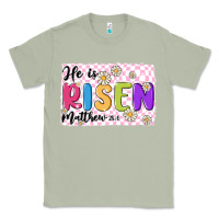Matcha checkered risen Classic Tee - MaliasSmallBusiness