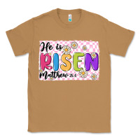 Toasted Coconut checkered risen Classic Tee - MaliasSmallBusiness
