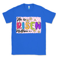 True Royal checkered risen Classic Tee - MaliasSmallBusiness