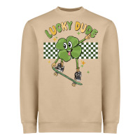 Lucky Dude Heavyweight Sweatshirt | Teevron