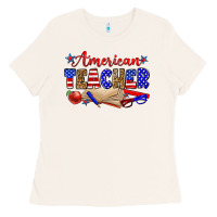 Bone American teacher Ladies Tee - Zillion Design Studio