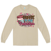 Mushroom coffee is my valentine Long Sleeve Tee - MaliasSmallBusiness