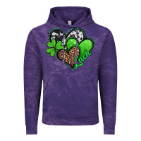 Cloud Purple St. Patrick's Day hearts Vintage Hoodie - Jasminsmagicworld