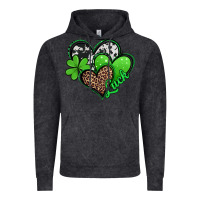 Vintage Black St. Patrick's Day hearts Vintage Hoodie - Jasminsmagicworld