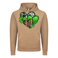 Vintage Coffee St. Patrick's Day hearts Vintage Hoodie - Jasminsmagicworld
