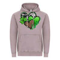 Vintage Zinc St. Patrick's Day hearts Vintage Hoodie - Jasminsmagicworld