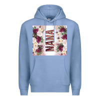 Colony Blue mother's day nana flowers tumbler tbs Premium Hoodie - TumblerDesignByShophia