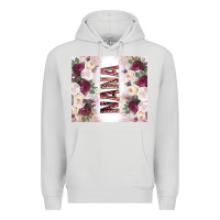 Dove Grey mother's day nana flowers tumbler tbs Premium Hoodie - TumblerDesignByShophia
