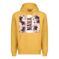 Mustard mother's day nana flowers tumbler tbs Premium Hoodie - TumblerDesignByShophia