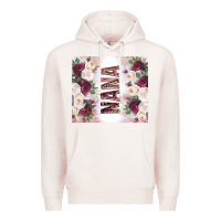 Pale Pink mother's day nana flowers tumbler tbs Premium Hoodie - TumblerDesignByShophia