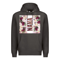 Smoke mother's day nana flowers tumbler tbs Premium Hoodie - TumblerDesignByShophia