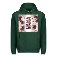 Sports Green mother's day nana flowers tumbler tbs Premium Hoodie - TumblerDesignByShophia