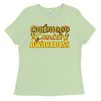 Matcha Childhood Cancer Awareness Ladies Tee - texasbilliewilder