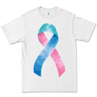 White thyroid cancer ribbon fa element Premium Tee - FaDigitalArtStudio