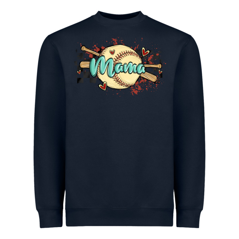 Softball Mama Heavyweight Sweatshirt by MaliasSmallBusiness | Teevron
