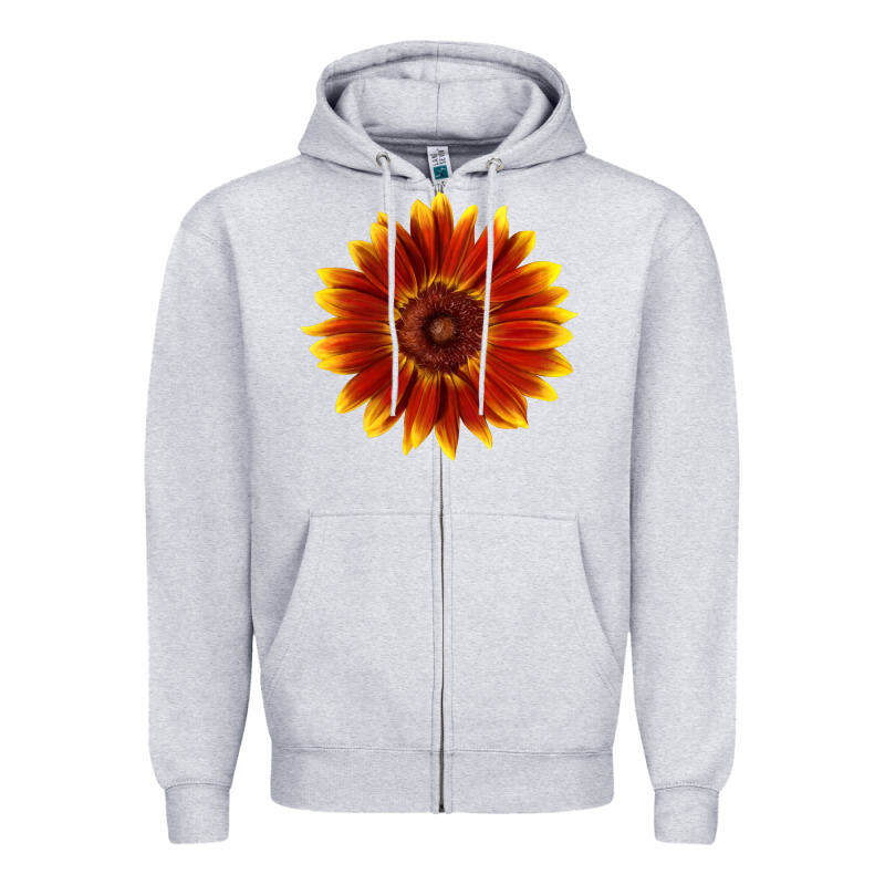 Little Becka Sunflower Zipper Hoodie by LillyAllenDesigns | Teevron