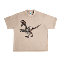 French Oak Deinonychus Urban Heavy Tee - LillyAllenDesigns