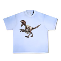 Grape Ice Deinonychus Urban Heavy Tee - LillyAllenDesigns
