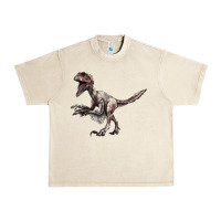 Sandshell Deinonychus Urban Heavy Tee - LillyAllenDesigns