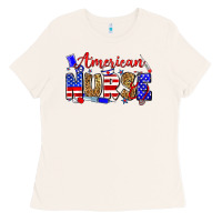 Bone American nurse Ladies Tee - Zillion Design Studio