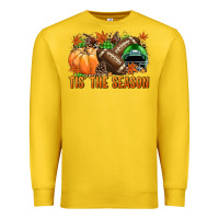 Lemon Tis' the season Football green helmet Premium Sweatshirt - NancyCooperArtShop