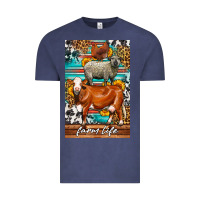 Vintage Denim Western Farm Life Vintage Tee - LillyAllenDesigns