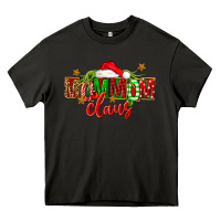 Asphalt christmas mom mom claus Heavy Core Tee - FaDigitalArtStudio