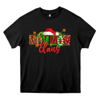 Black christmas mom mom claus Heavy Core Tee - FaDigitalArtStudio