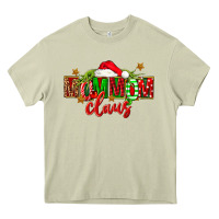 Mossy christmas mom mom claus Heavy Core Tee - FaDigitalArtStudio