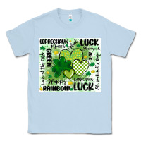 Dusty Blue st patricks day Classic Tee - MaliasSmallBusiness
