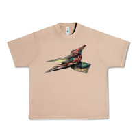 Burro Pteranodon Face Urban Heavy Tee - LillyAllenDesigns