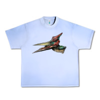 Grape Ice Pteranodon Face Urban Heavy Tee - LillyAllenDesigns