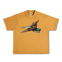 Peanut Butter Pteranodon Face Urban Heavy Tee - LillyAllenDesigns
