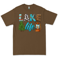 Cacao lake life Premium Tee - HRA Design Shop