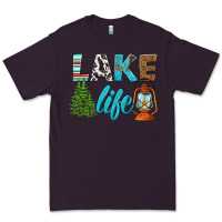 Plum lake life Premium Tee - HRA Design Shop