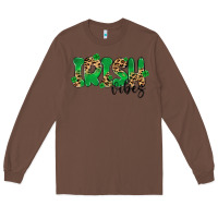 Chestnut ırısh vibes Long Sleeve Tee - MaliasSmallBusiness