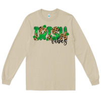 Mushroom ırısh vibes Long Sleeve Tee - MaliasSmallBusiness