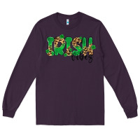 Plum ırısh vibes Long Sleeve Tee - MaliasSmallBusiness