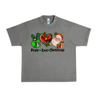 Tornado peace love  christmas Urban Heavy Tee - AdoDesignShop