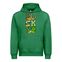 Emerald St. Patrick's Western lucky Urban Hoodie - OliviaCreatesArt