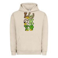 Pigment French Oak St. Patrick's Western lucky Urban Hoodie - OliviaCreatesArt