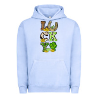 Pigment Grape Ice St. Patrick's Western lucky Urban Hoodie - OliviaCreatesArt