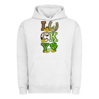 Pigment Lunar Rock St. Patrick's Western lucky Urban Hoodie - OliviaCreatesArt