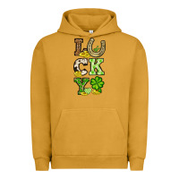 Pigment Peanut Butter St. Patrick's Western lucky Urban Hoodie - OliviaCreatesArt