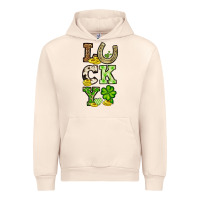Sandshell St. Patrick's Western lucky Urban Hoodie - OliviaCreatesArt