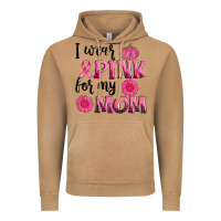 I Wear Pink For My Mom Sunlower And Pumpkin Vintage Hoodie | Teevron