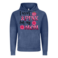 Vintage Denim i wear pink for my mom sunlower and pumpkin Vintage Hoodie - AdoDesignShop