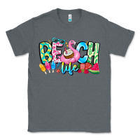 Charcoal Heather Besch Life Classic Tee - CowhideDigitalArt