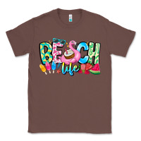 Chestnut Besch Life Classic Tee - CowhideDigitalArt